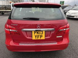 
										MERCEDES B180: 1590cc, AUTOMATIC, PETROL, REG:PK13 YFP full									