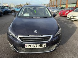
										PEUGEOT 308 BLUE DIESEL YEAR 2017 _ 65,182 MILES, ESTATE, 1560cc, AUTOMATIC :REG: PO67 MKV full									