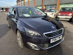 PEUGEOT 308 BLUE DIESEL YEAR 2017 _ 65,182 MILES, ESTATE, 1560cc, AUTOMATIC :REG: PO67 MKV