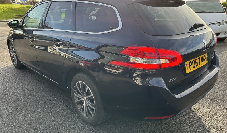 
								PEUGEOT 308 BLUE DIESEL YEAR 2017 _ 65,182 MILES, ESTATE, 1560cc, AUTOMATIC :REG: PO67 MKV full									