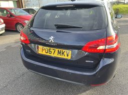 
										PEUGEOT 308 BLUE DIESEL YEAR 2017 _ 65,182 MILES, ESTATE, 1560cc, AUTOMATIC :REG: PO67 MKV full									