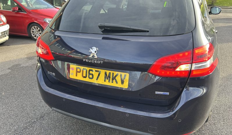 
								PEUGEOT 308 BLUE DIESEL YEAR 2017 _ 65,182 MILES, ESTATE, 1560cc, AUTOMATIC :REG: PO67 MKV full									