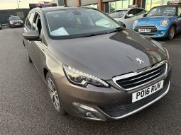 PEUGEOT 308 SW, ESTATE, GENUINE 36,166 MILES, PETROL, YEAR 2016, 1200cc, AUTOMATIC: