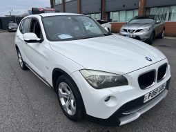 BMW X1 18i S DRIVE, 1990cc, 56,677 MILES, WHITE, PETROL, AUTOMATIC, YEAR 2011, REG: PO61 UOE