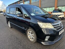 NISSAN SERENA PETROL HYBRID,  7 SEATER, 1990cc, YEAR 2013, AUTOMATIC, 55,915 MILES: PK13 YHO