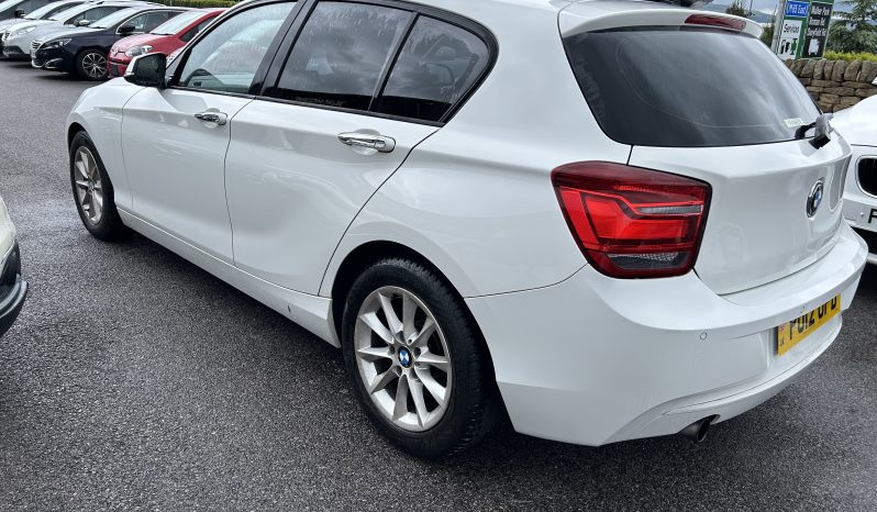 
								2012 BMW 1 SERIES, 1598cc, WHITE, 71,784 MILES, AUTOMATIC; PO12 UFD full									