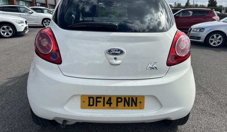 
								FORD KA ZETEC, 53,124 MILES, PETROL full									