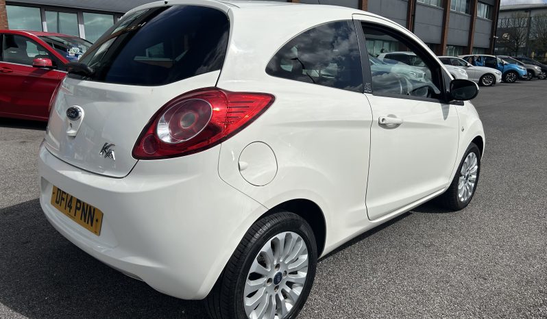 
								FORD KA ZETEC, 53,124 MILES, PETROL full									
